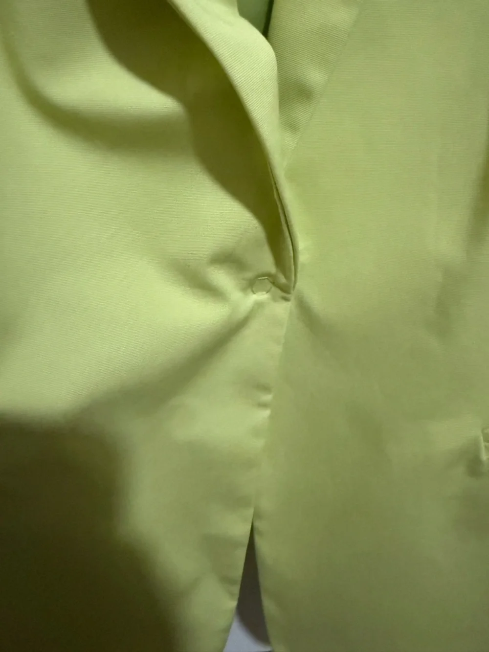 Jones New York Lime Green Single-Button Blazer - Picture 5 of 6
